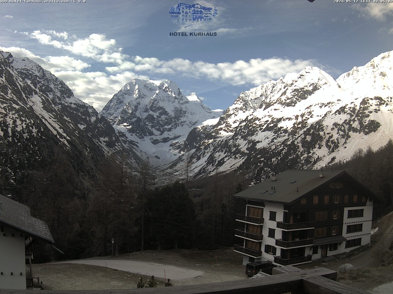 Ski Resort Arolla Switzerland cam 1 Arolla Switzerland - Webcams Abroad live images