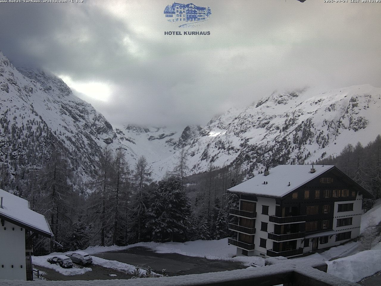 Webcam Arolla - Vue sur le Mont-Collon