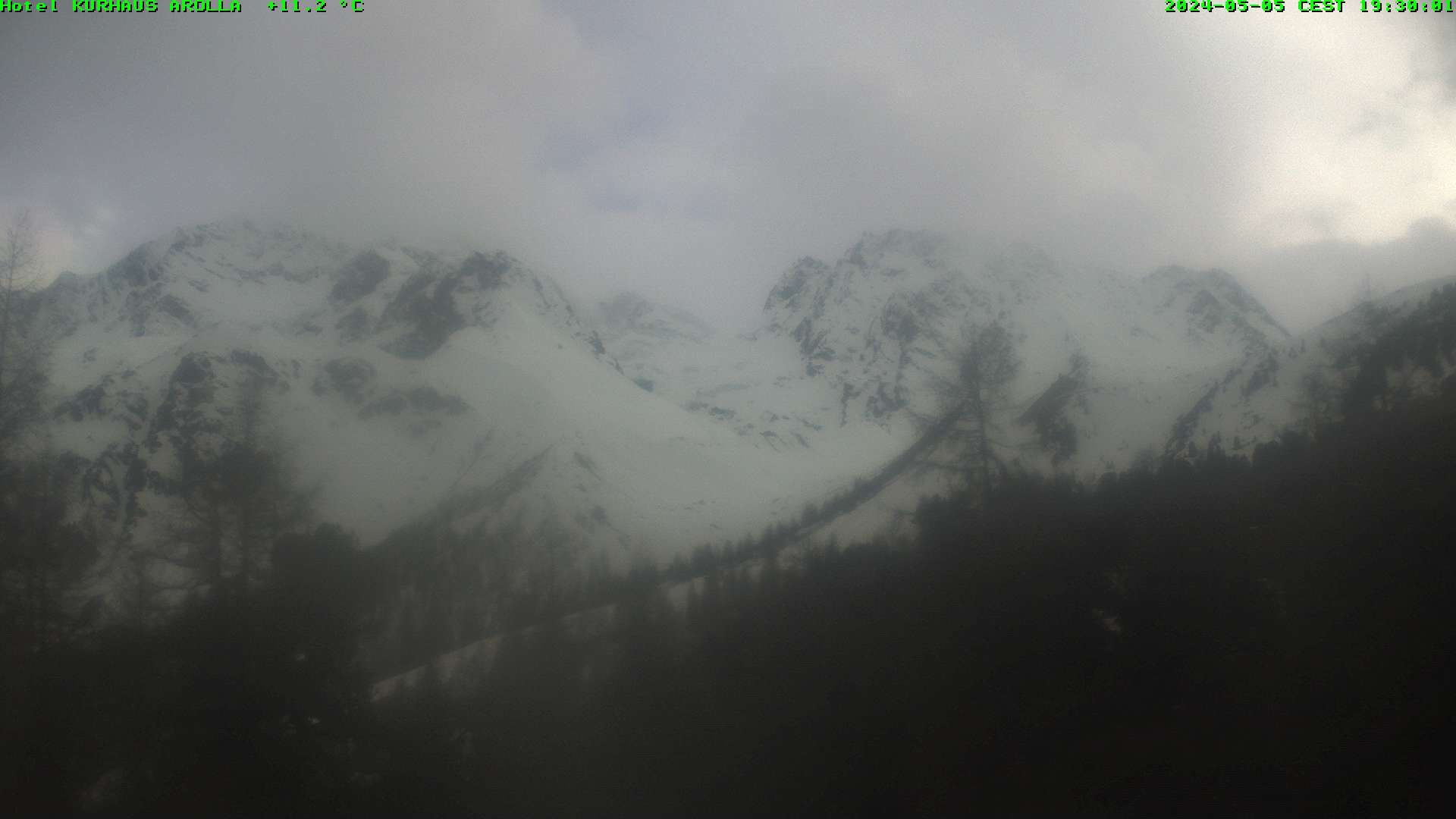 Webcam not available for Arolla